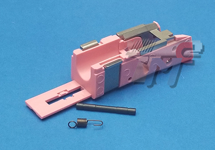 Guarder Realistic Rail Mount for Guarder Glock 17 Frame (Pink) - Click Image to Close
